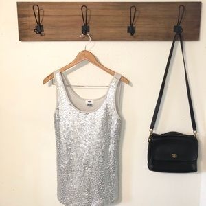 Old Navy Sequin Tank Top
